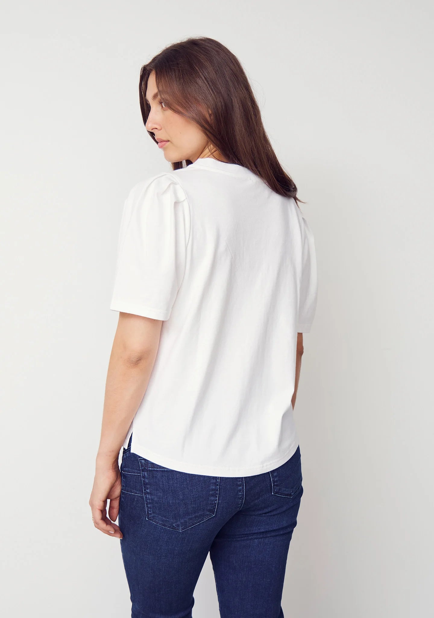 Isay - Tinni V-neck tee - White