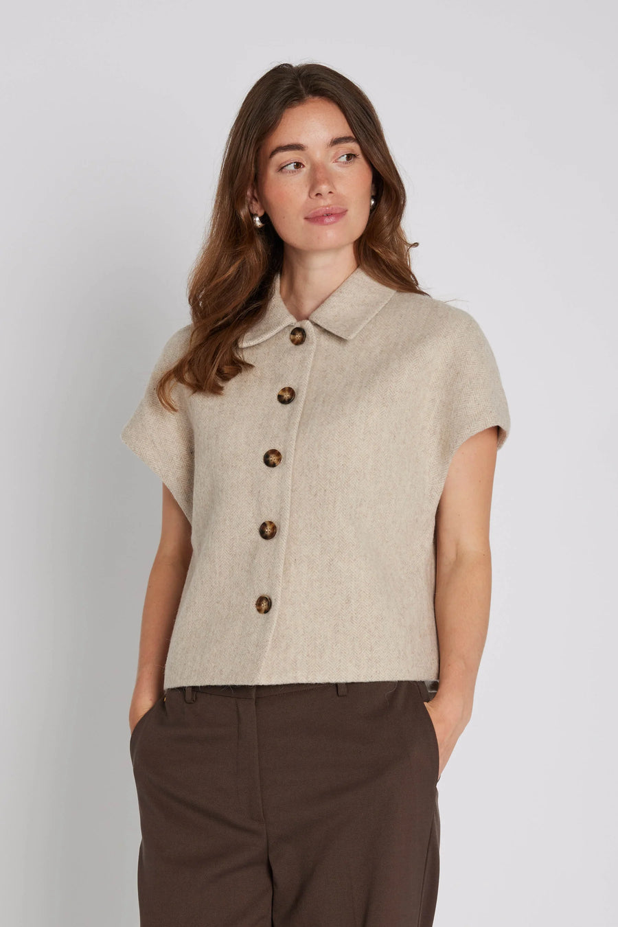 PBO - Tona waist coat - Light sand