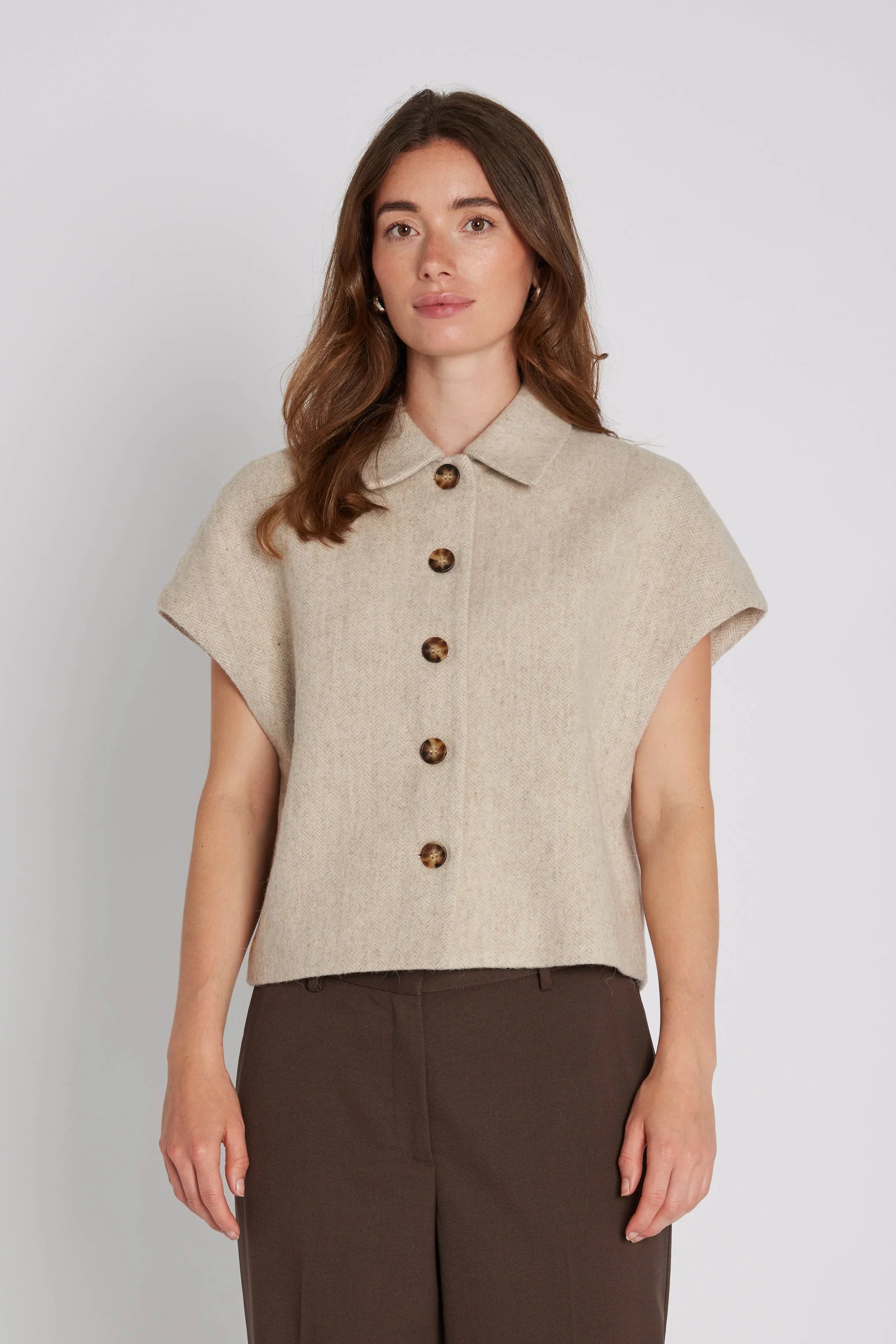 PBO - Tona waist coat - Light sand
