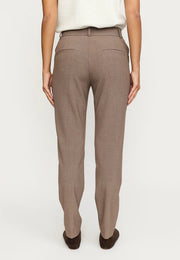 Soft Rebels - Vilja mid waist pant - coffee quartz