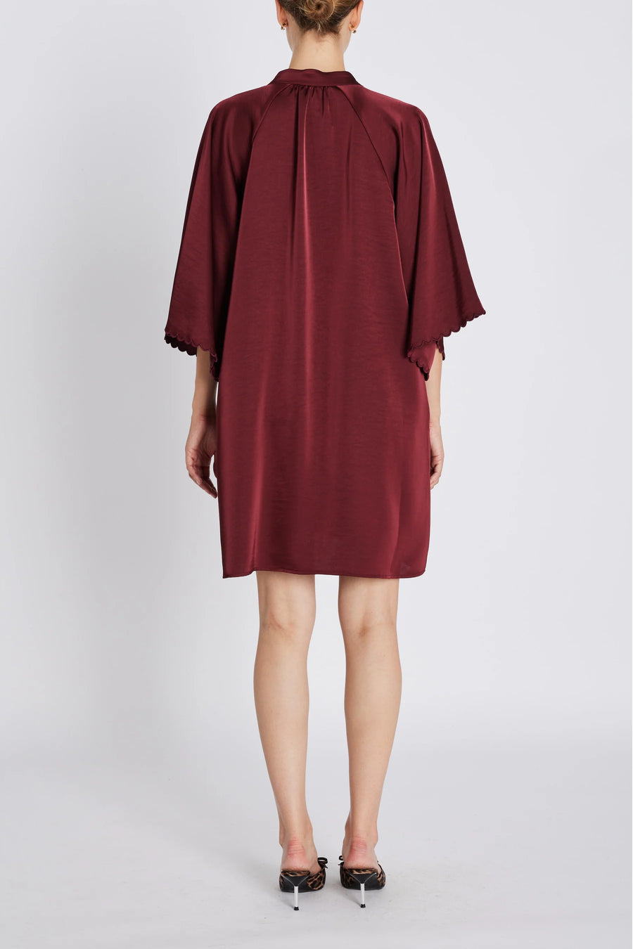 Bruuns Bazaar - Beckia Wendisa Dress - Burgundy